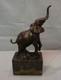 Elephant Statue Sculpture, Animalier Style, Art Deco Style, Art Nouveau Bronze Mass