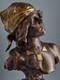 Emmanuel Villanis (1858-1914) Saida Bronze Art Nouveau / Art Deco