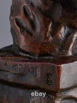 Emmanuel VILLANIS (1858-1914) SAIDA Bronze Art Nouveau / Art Deco