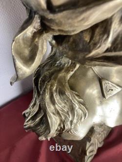 Emmanuel VILLANIS (1858-1914) SAIDA Bronze Art Nouveau / Art Deco