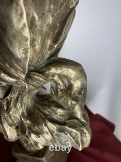 Emmanuel VILLANIS (1858-1914) SAIDA Bronze Art Nouveau / Art Deco