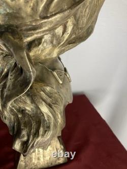 Emmanuel VILLANIS (1858-1914) SAIDA Bronze Art Nouveau / Art Deco