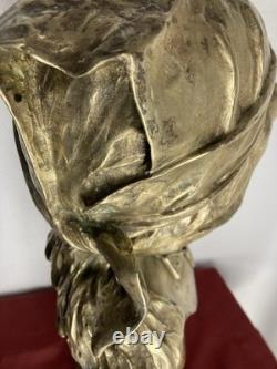 Emmanuel VILLANIS (1858-1914) SAIDA Bronze Art Nouveau / Art Deco