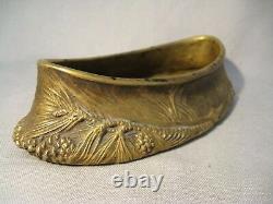 Empty Bronze Pocket Signed Delaherche Late XIX Beginning XX Century