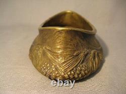 Empty Bronze Pocket Signed Delaherche Late XIX Beginning XX Century