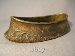 Empty Bronze Pocket Signed Delaherche Late XIX Beginning XX Century