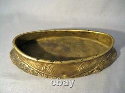 Empty Bronze Pocket Signed Delaherche Late XIX Beginning XX Century