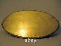 Empty Bronze Pocket Signed Delaherche Late XIX Beginning XX Century