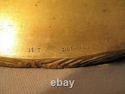 Empty Bronze Pocket Signed Delaherche Late XIX Beginning XX Century