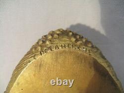 Empty Bronze Pocket Signed Delaherche Late XIX Beginning XX Century