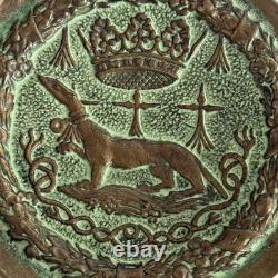 Empty pocket tray or decorative bronze Art Deco dish Max Le Verrier MX165