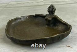 Erotic Art Deco By Rubin Jewelry Support Bronze Sculpture Statue Chair Sale