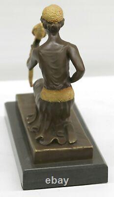 Exceptional Art Deco Bronze Chiparus Dancer Sculpture Sale Deal