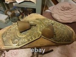 Exceptional Handles And Ornamental Plates Decorative Bronze Art Deco