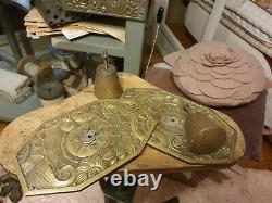 Exceptional Handles And Ornamental Plates Decorative Bronze Art Deco
