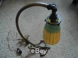 Foot Lamp Bronze Art Nouveau / Deco Galle Daum Muller Majorelle In 1900 Guimard