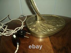 Foot Lamp Bronze Art Nouveau / Deco Galle Daum Muller Majorelle In 1900 Guimard