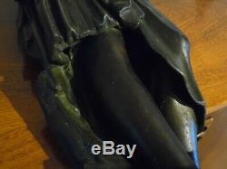 Former Great Sculpture Regulates Patina Bronze Signed E. Dubois Statue Art Deco