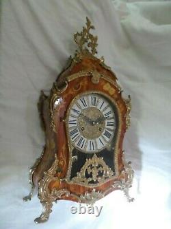 Franz Hermle Bronze Pendulum Rose Wood Beautiful Condition Works Perfectly