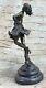 French Art Deco Dancer By Cesaro Classic Dance Bronze Sculpture Statue