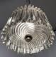 French Art Deco Modernist Ceiling Lights 1930 Bronze Glass Chandelier Dlg Venini