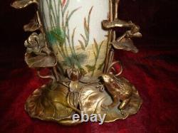 Frog Elf Fairy Figurine Vase Art Deco Style Art Nouveau Porcelain