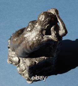 Gaston Broquet (1880-1947) Young Woman circa 1910 bronze Art Deco brown patina