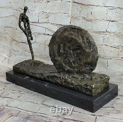 Gia Chiparus Solid Bronze Sculpture. Abstract Art Deco New Figurine