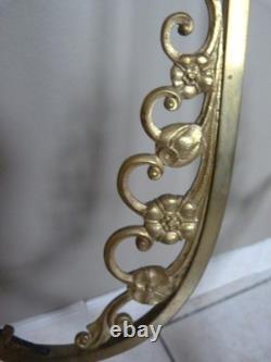 Gilt Bronze Chandelier Mount, 84 cm, Art Deco, 1930