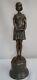 Girl Statue Sculpture The Innocence Art Deco Style Art Nouveau Massi Bronze