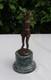Golfing Lady Statue Sculpture Art Deco Art Nouveau Style Solid Bronze