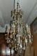 Grand Old Chandelier Baccarat Crystal Chandelier And Bronze, 6 Lights H 88 Cm