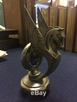 Great Mascot Cars Pegasus Bronze Art Deco With Boyce