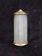 Half-moon Shaped Wall Sconce In Glass And Bronze Metal Circa 1930 Art Deco