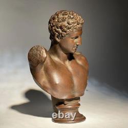 Handcrafted Bronze Hermès Sculpture Ancient Greek Art Statue, Décor