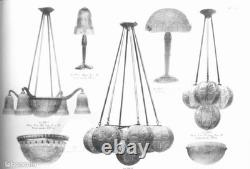 Hettier & Vincent Art Deco Bronze Table Lamp with White Pressed-Glass Bowl by EJG
