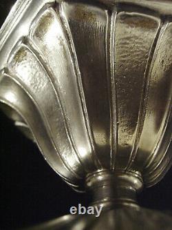 Hettier - Vincent Platfonnier Art Deco Silver Bronze And Pressed Glass Ball