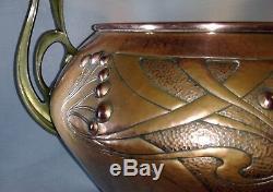 Important And Rare Vase Cache Pot Art New R Yuge Jugendstil Period Wmf