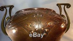 Important And Rare Vase Cache Pot Art New R Yuge Jugendstil Period Wmf