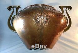 Important And Rare Vase Cache Pot Art New R Yuge Jugendstil Period Wmf