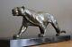 Irenee Rochard (after) Walking Panther Art Deco Bronze