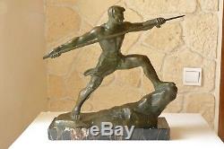 Javelin Thrower Bronze G. Gori, Marcel Guillemard 1 1930 782 Ref