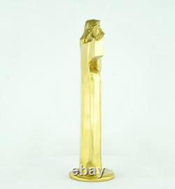 Jesus Christ Statue Sculpture in Art Deco / Art Nouveau Style, Solid Bronze