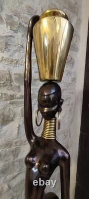 Karl Hagenauer Art Deco Bronze Statue, 160 cm Tall
