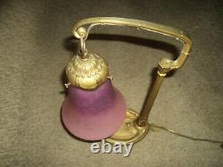 Lamp C. Ranc Bronze Foot Art Deco / New Tulip Schneider Daum Muller