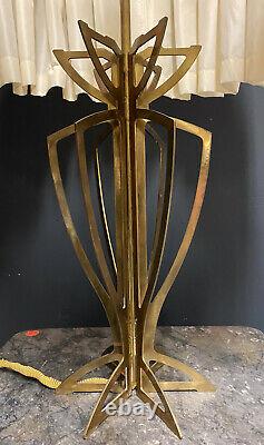 Lamp Foot Design Art Deco Modernist Bronze Lamp House Charles Rings 1950