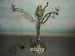 Lamp Pied Bronze Art Nouveau/deco Galle Daum Muller Majorelle 1900 Guimard