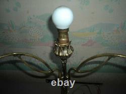 Lamp Pied Bronze Art Nouveau/deco Galle Daum Muller Majorelle 1900 Guimard