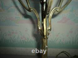 Lamp Pied Bronze Art Nouveau/deco Galle Daum Muller Majorelle 1900 Guimard