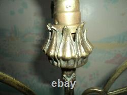 Lamp Pied Bronze Art Nouveau/deco Galle Daum Muller Majorelle 1900 Guimard